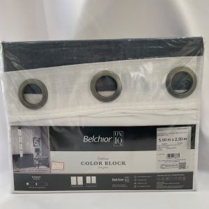 CORTINA COLOR BLOCK COM FORRO-0