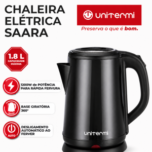 CHALEIRA ELETRICA SAARA 1,8L-0