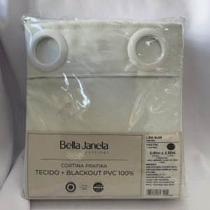 CORTINA TECIDO E BLACKOUT 100% PVC 3,00X2,50-0